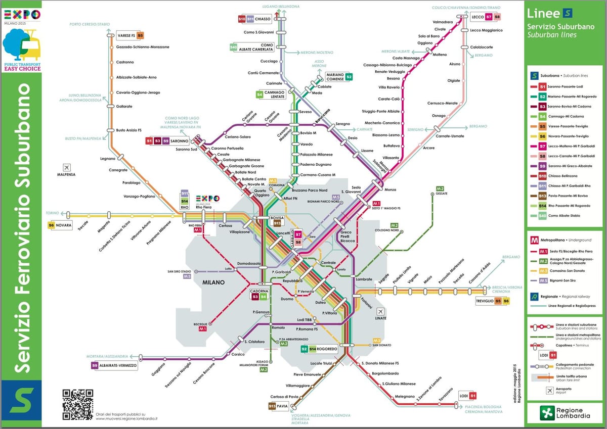 რუკა trenord