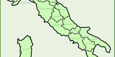 რუკა იტალია ჩვენება მილანში